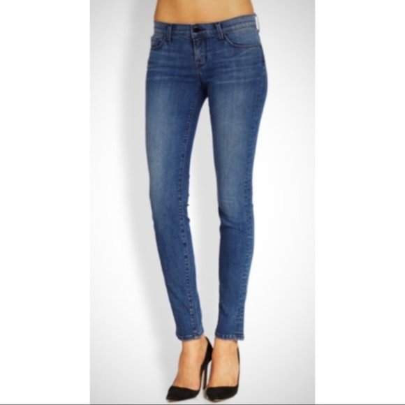 J Brand Mid Rise Rail Skinny Jeans Rumour - Picture 1 of 9